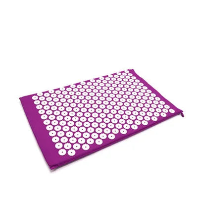 Acupressure Mat Sensi Massage Mat Pillow Set Applicator for Neck Foot Yoga Mat with Needle Back Cushion